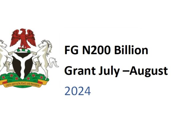 Nigerian government announces N200 billion fund to support small businesses in July-August 2024.