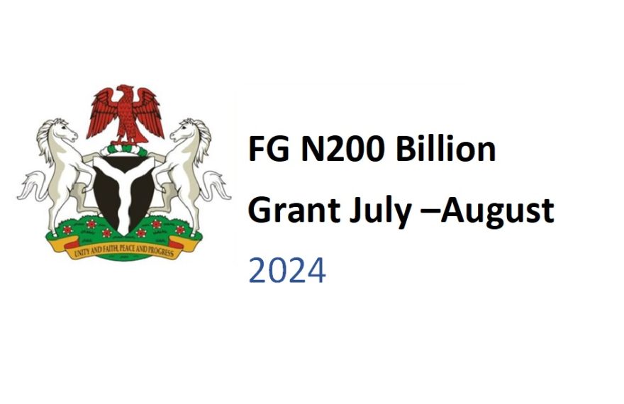 Nigerian government announces N200 billion fund to support small businesses in July-August 2024.