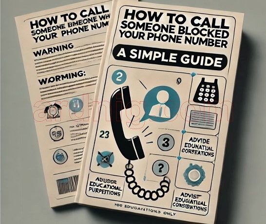 How to Call Someone Who Blocked Your Phone Number: A Simple Guide," emphasizing ethical considerations and responsible communication. By Ardnig.com