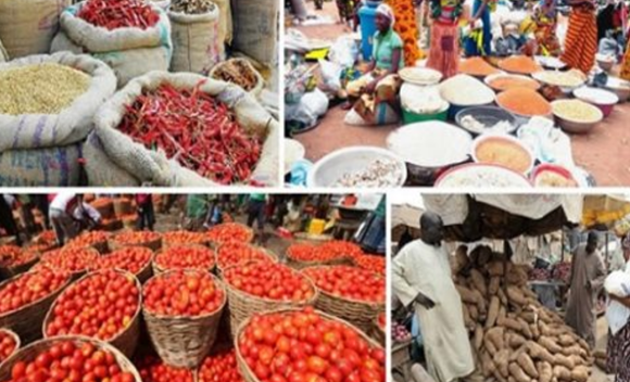 "Nigerian small-scale farmers supported by the government to boost food production and fight inflation."