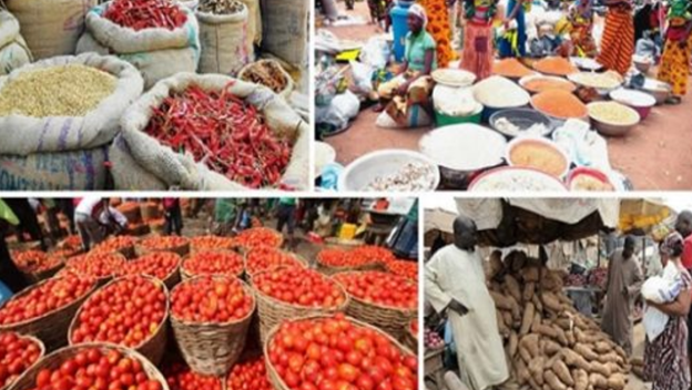 "Nigerian small-scale farmers supported by the government to boost food production and fight inflation." 