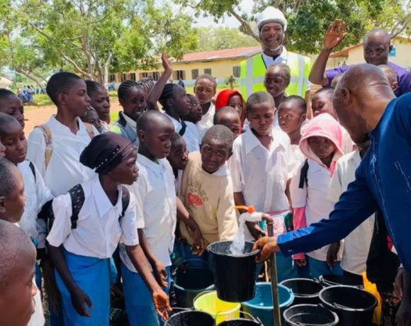 UAC Foods installs solar-powered borehole and awards scholarships in Kerang Community to improve residents' well-being.