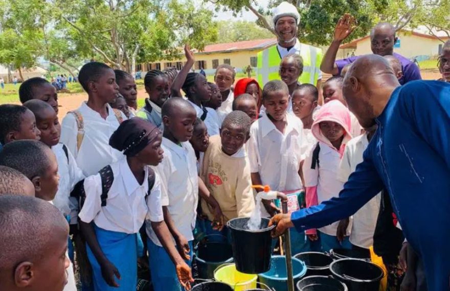 UAC Foods installs solar-powered borehole and awards scholarships in Kerang Community to improve residents' well-being.